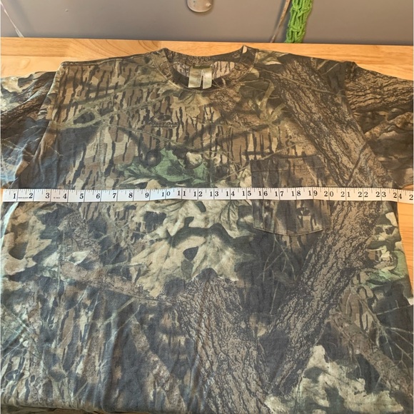 Vintage Mossy oak Break Up Camo Short Sleeve T Shirt Size XL - Picture 9 of 10